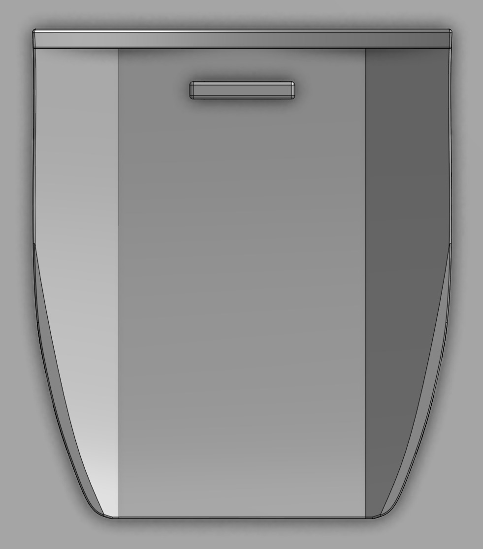 Mandalorian Hip Plate 3D print model_3