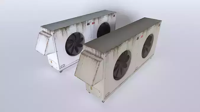 Rusty Rooftop AC hvac unit 4