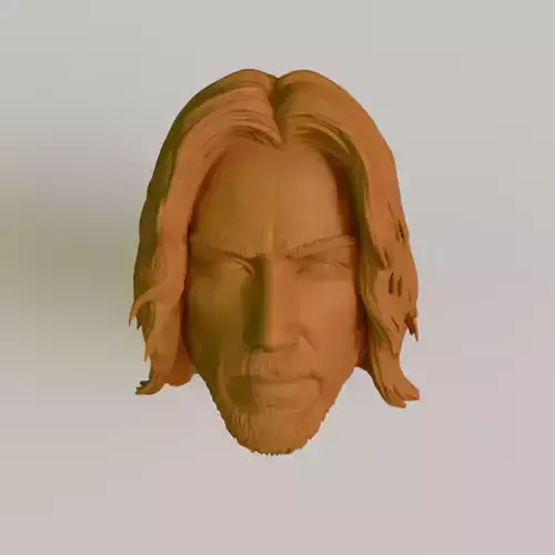 head JOHN WICK 3D model