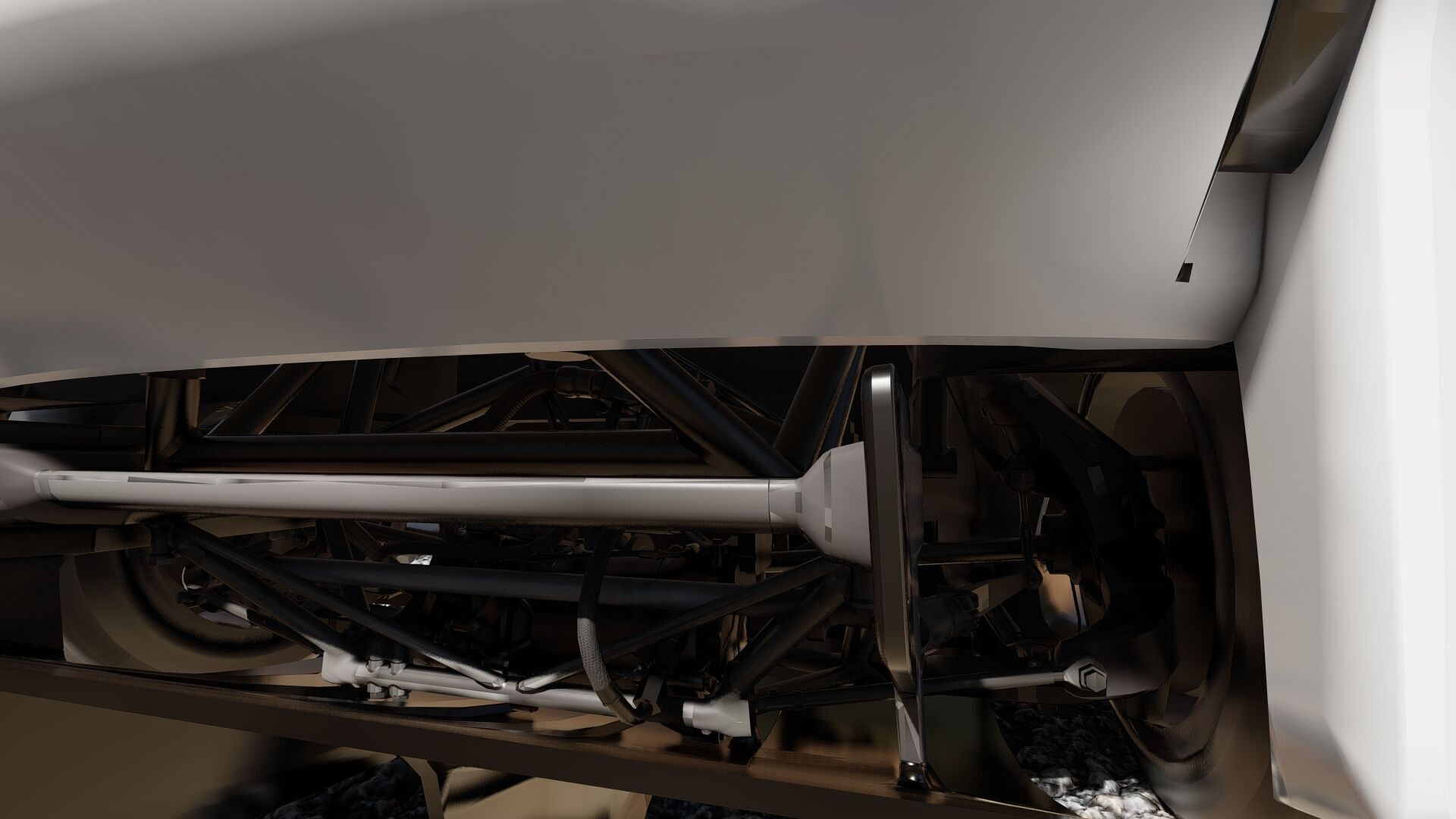 Electric concept Car 3D model_15