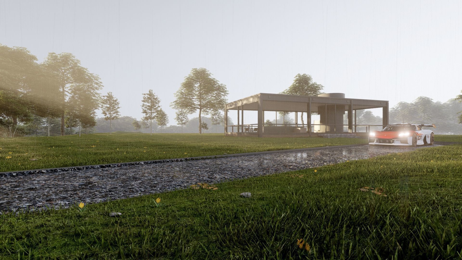 Electric concept Car 3D model_24