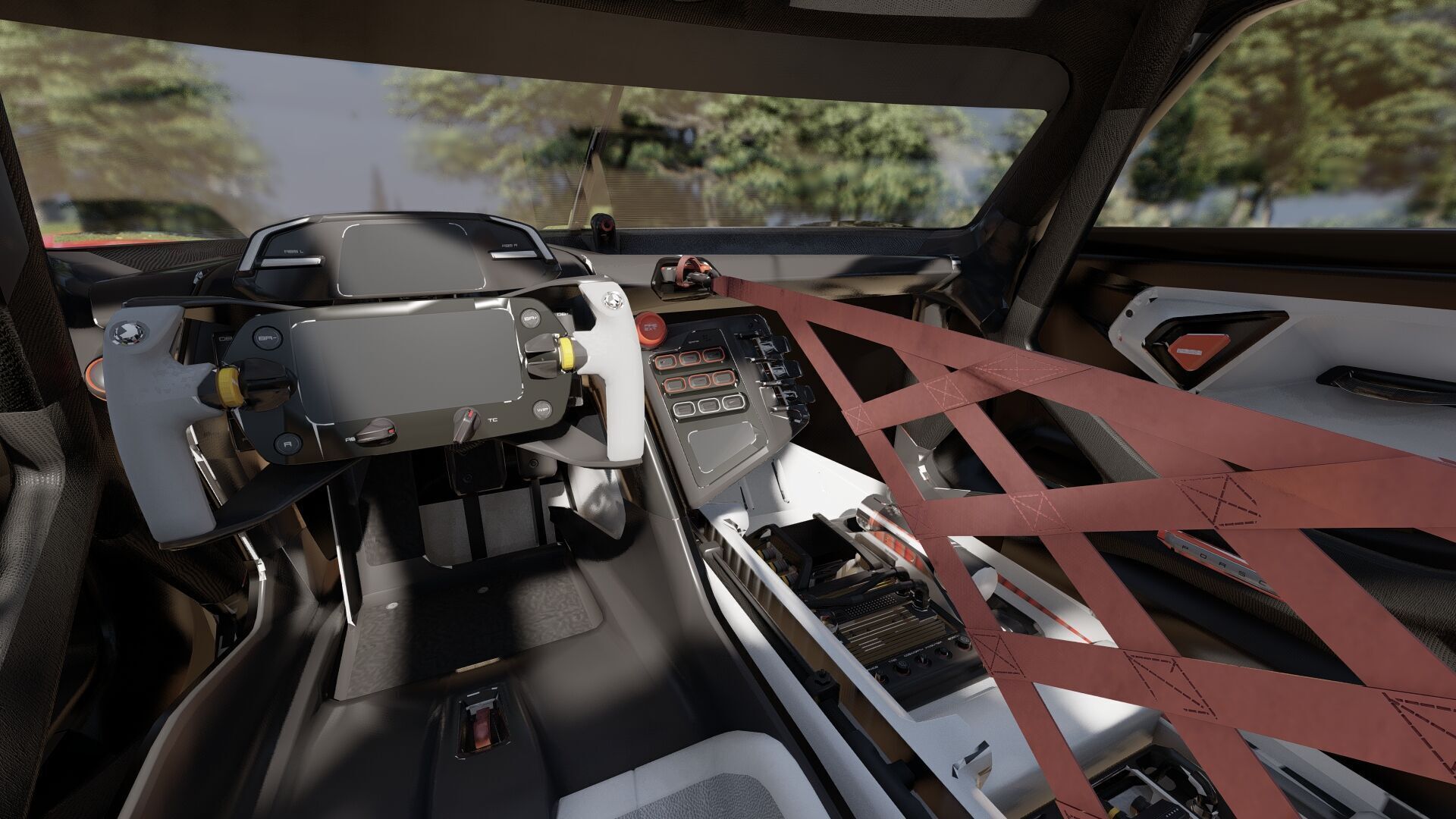 Electric concept Car 3D model_18