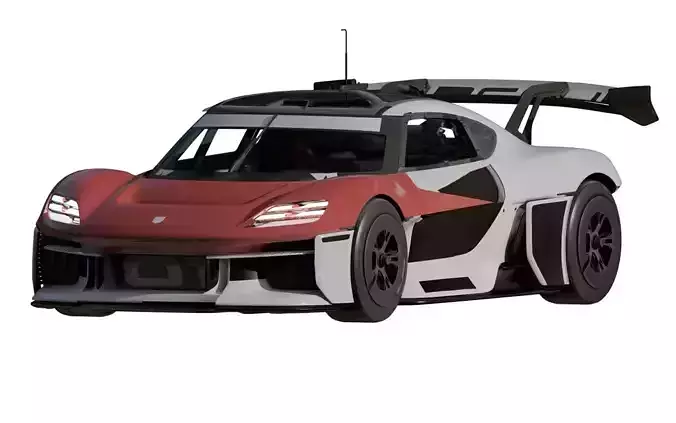 Electric concept Car 3D model Electric concept Car 3D model