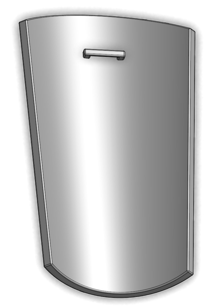 Mandalorian Armor Leg Plates 3D print model_5