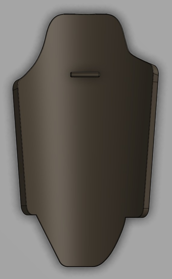 Mandalorian Armor Leg Plates 3D print model_13