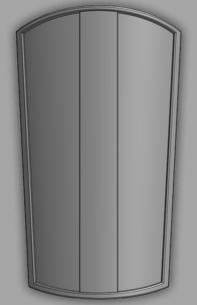 Mandalorian Armor Leg Plates 3D print model_1