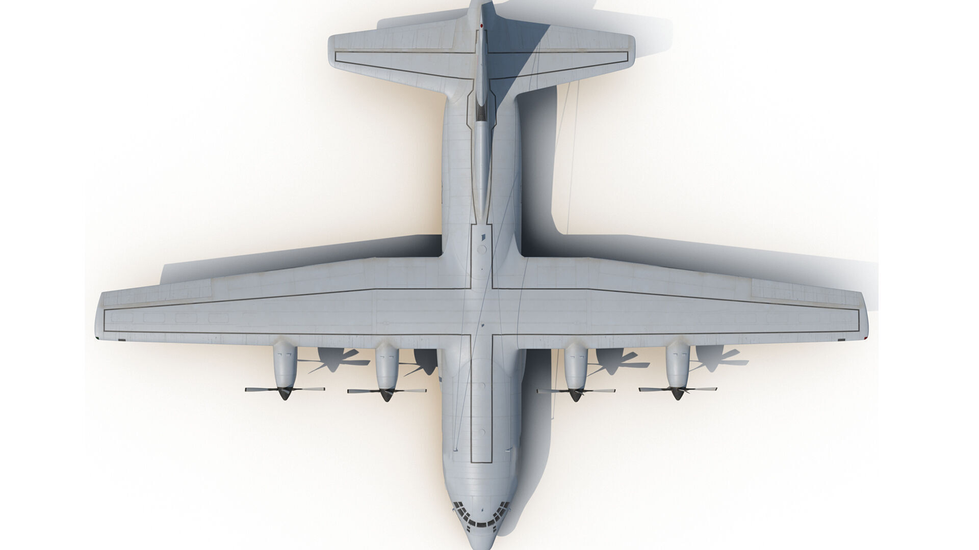 AirCraft-Ultra-Realistic - Premium Quality game Ready Low-poly 3D model_5