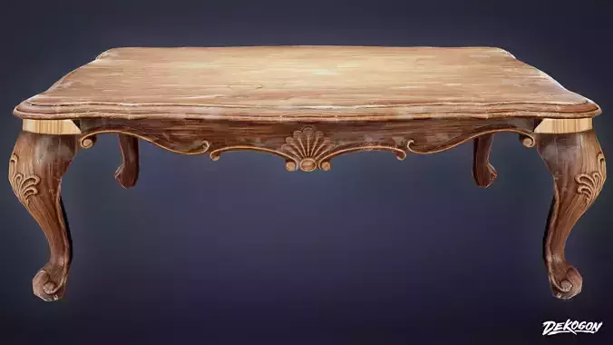 ANEMOIA MANOR - Table 01 - LOW POLY