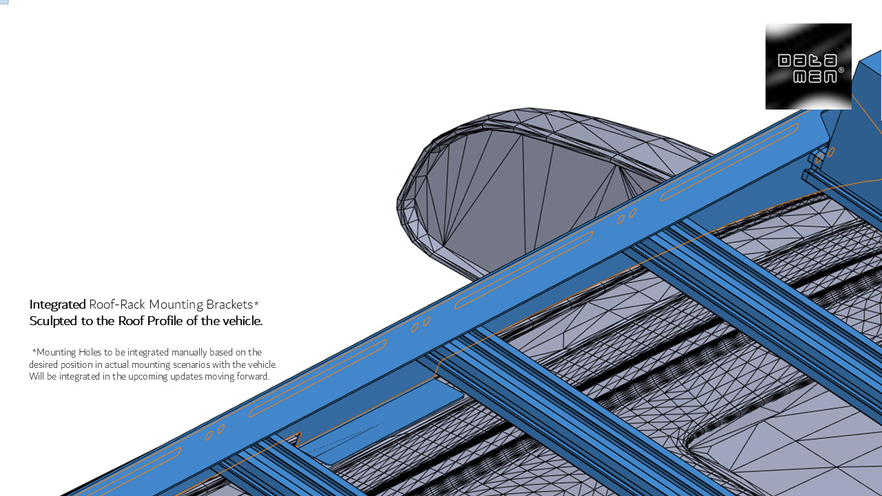 2024 2025 TOYOTA Land Cruiser 300 GR Sport 3D Scan Surface Data 3D model_46