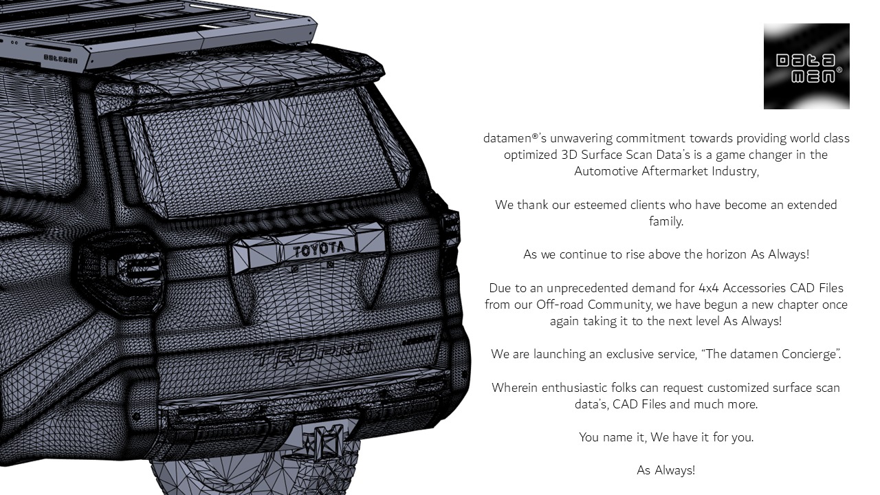 2024 2025 TOYOTA Land Cruiser 300 GR Sport 3D Scan Surface Data 3D model_21