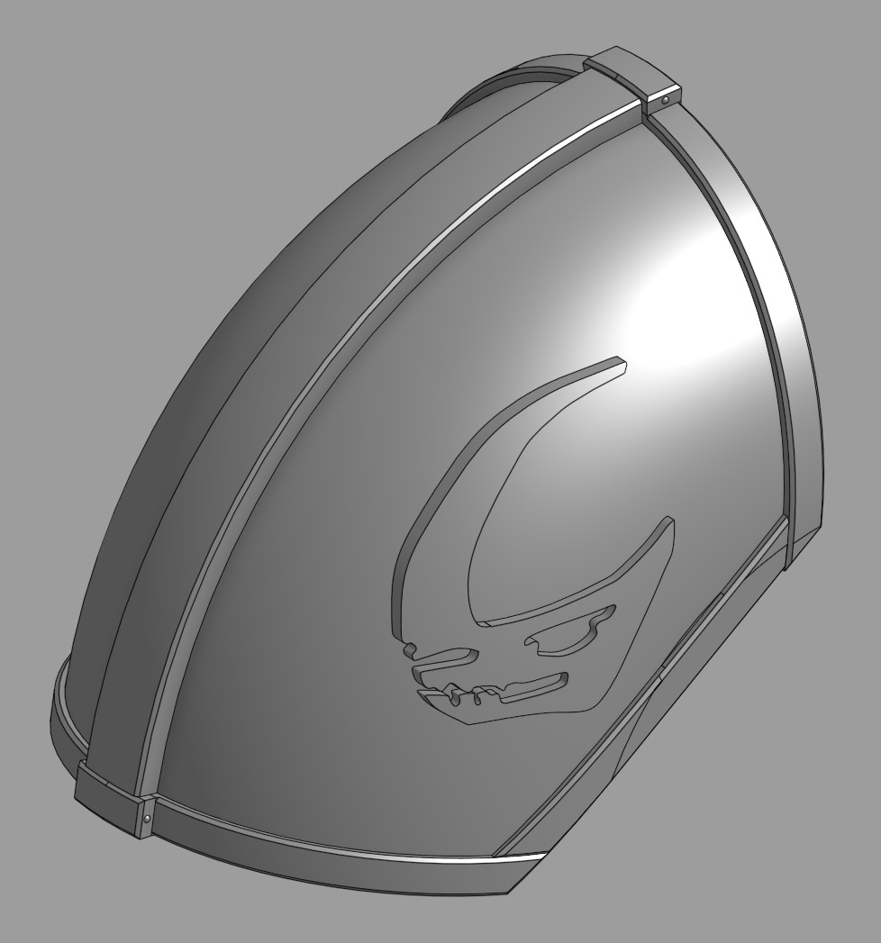 Full Mandalorian Armor and Weapons 3D print model_15