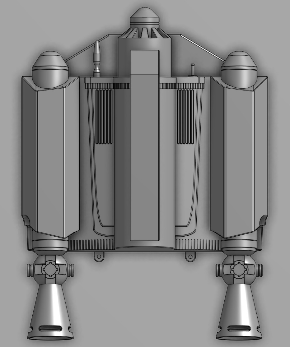 Full Mandalorian Armor and Weapons 3D print model_22