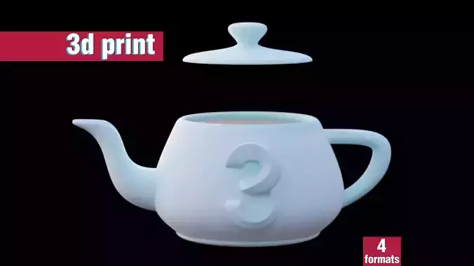 3dsmax LOGO Taepot 3D print model
