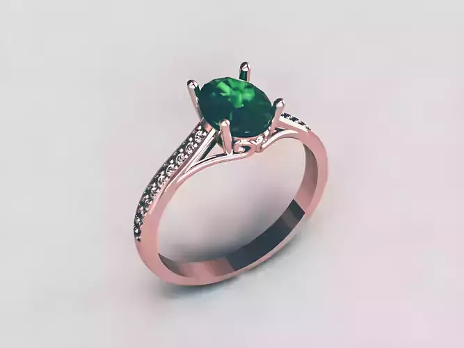 Solitaire Diamond Ring