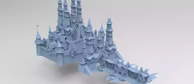 Han dynasty  stylised fortress 1