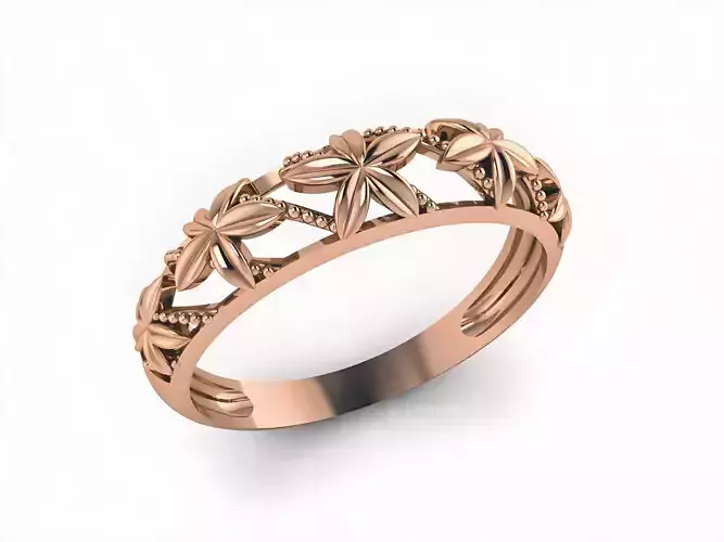 Plain Gold Band Ring