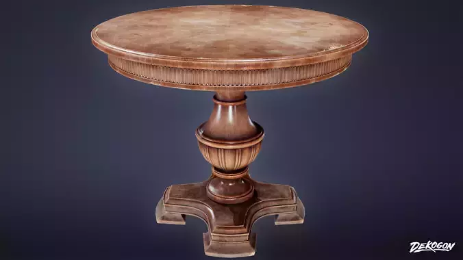 ANEMOIA MANOR - Table 02 - LOW POLY