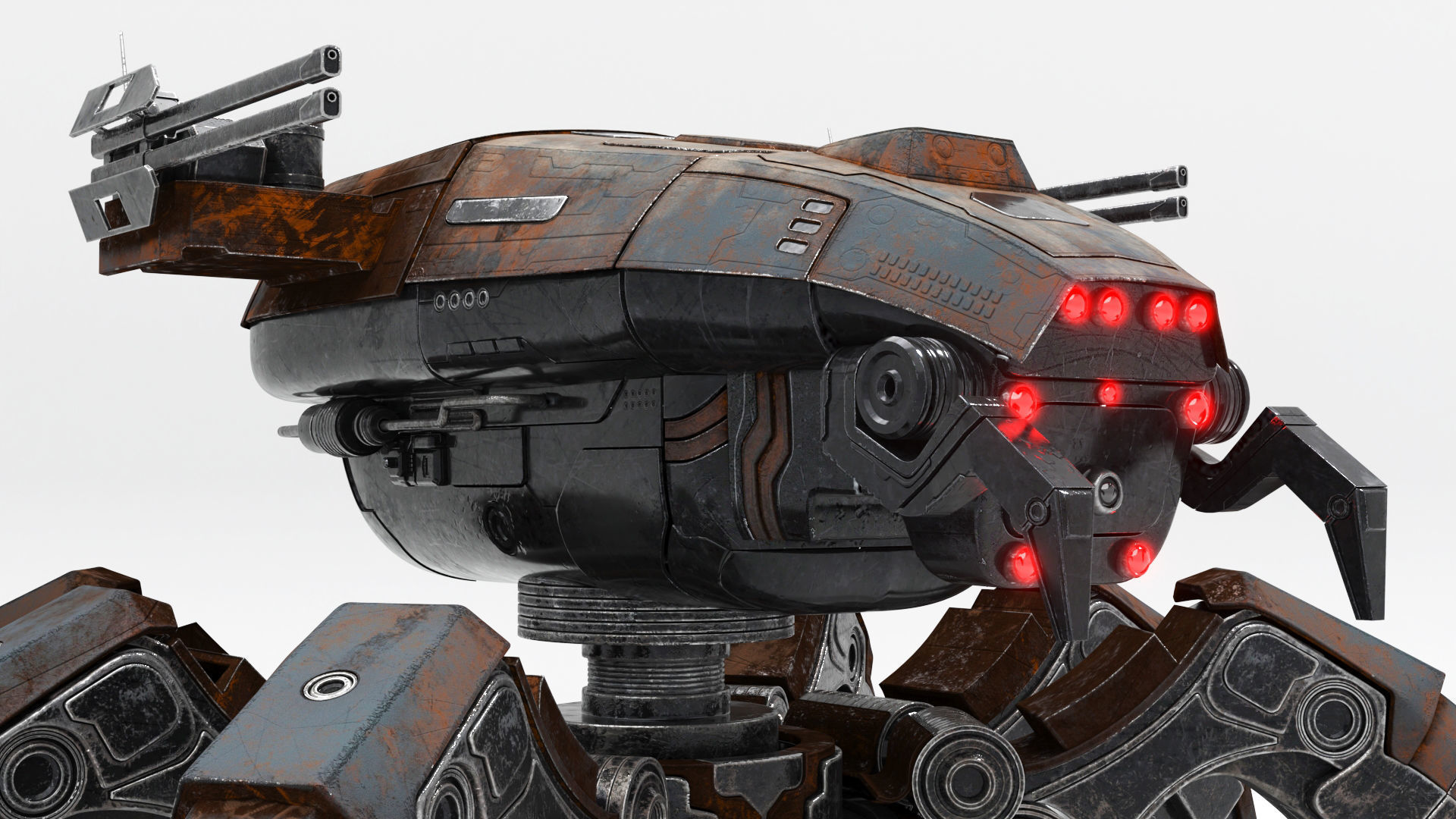 Spider Tank 3D model_3