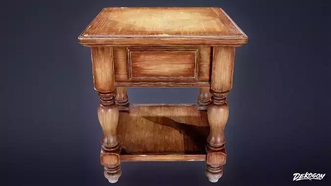 ANEMOIA MANOR - Table 03 - LOW POLY
