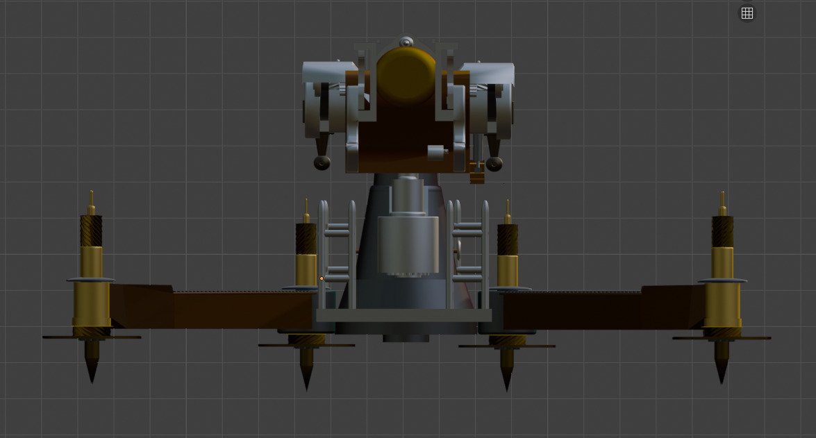 Cannon ww1 3D model_3