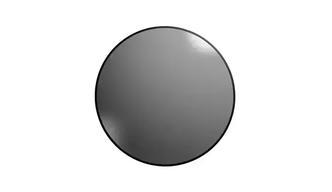 Minimalist Round Wall Mirror