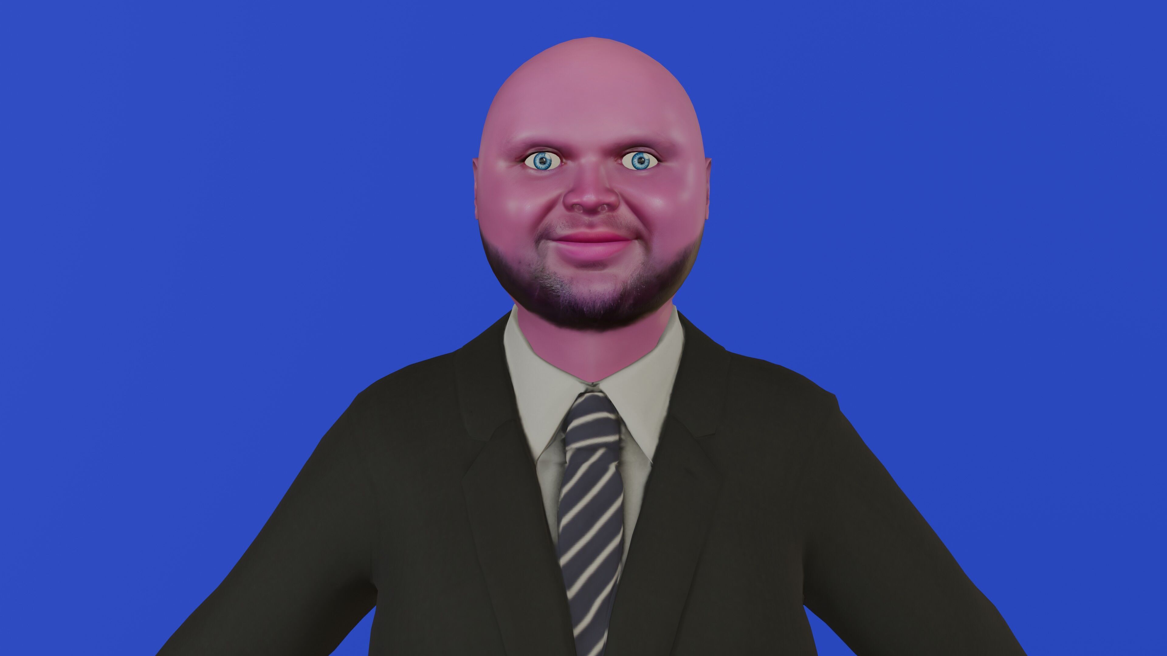 JD Vance Meme Low-poly 3D model_3