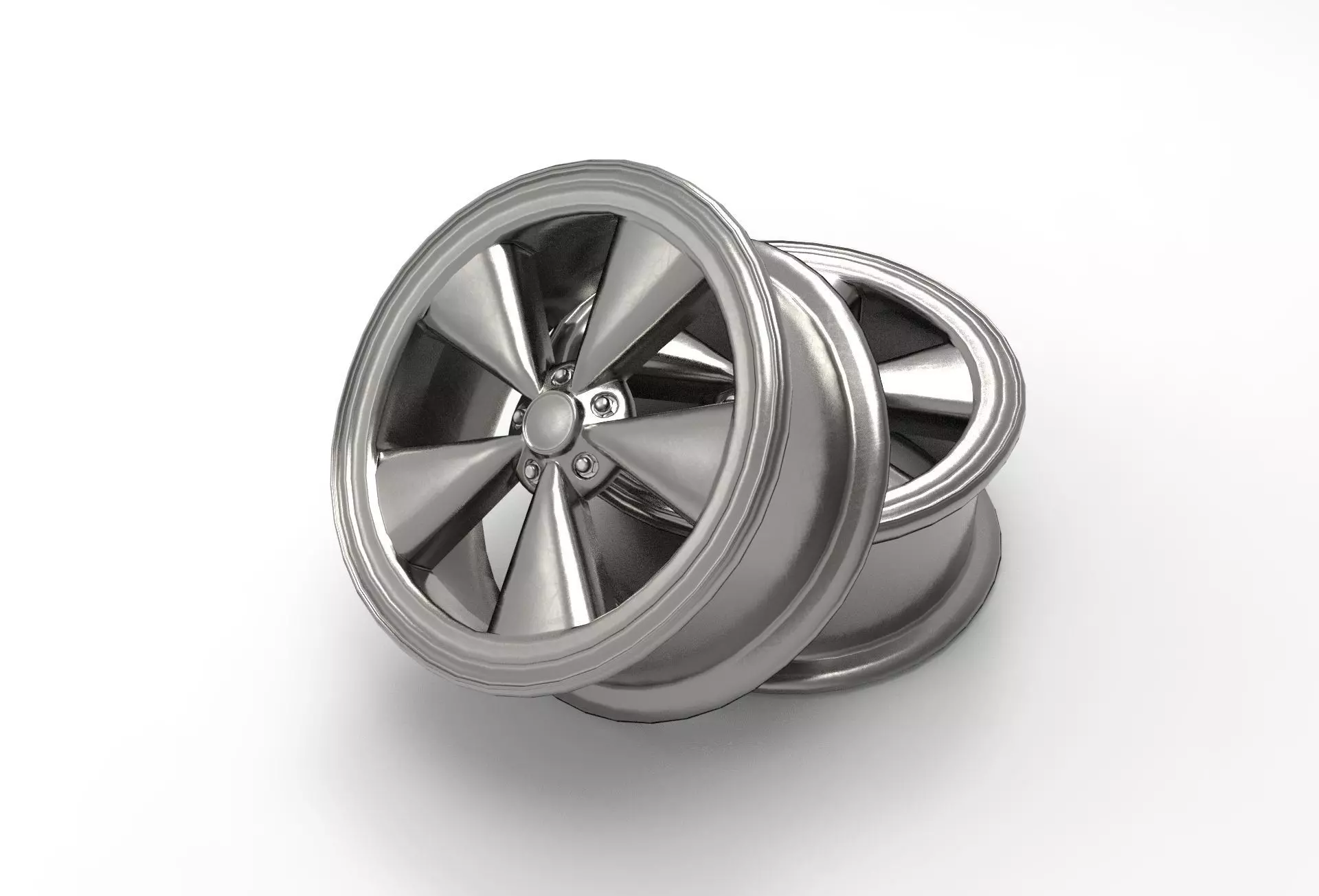 Muscle Rim Low-poly 3D model_0