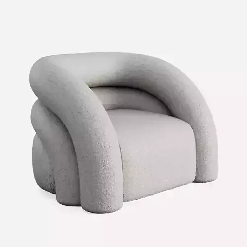 Coyle Upholstered Swivel Barrel Chair