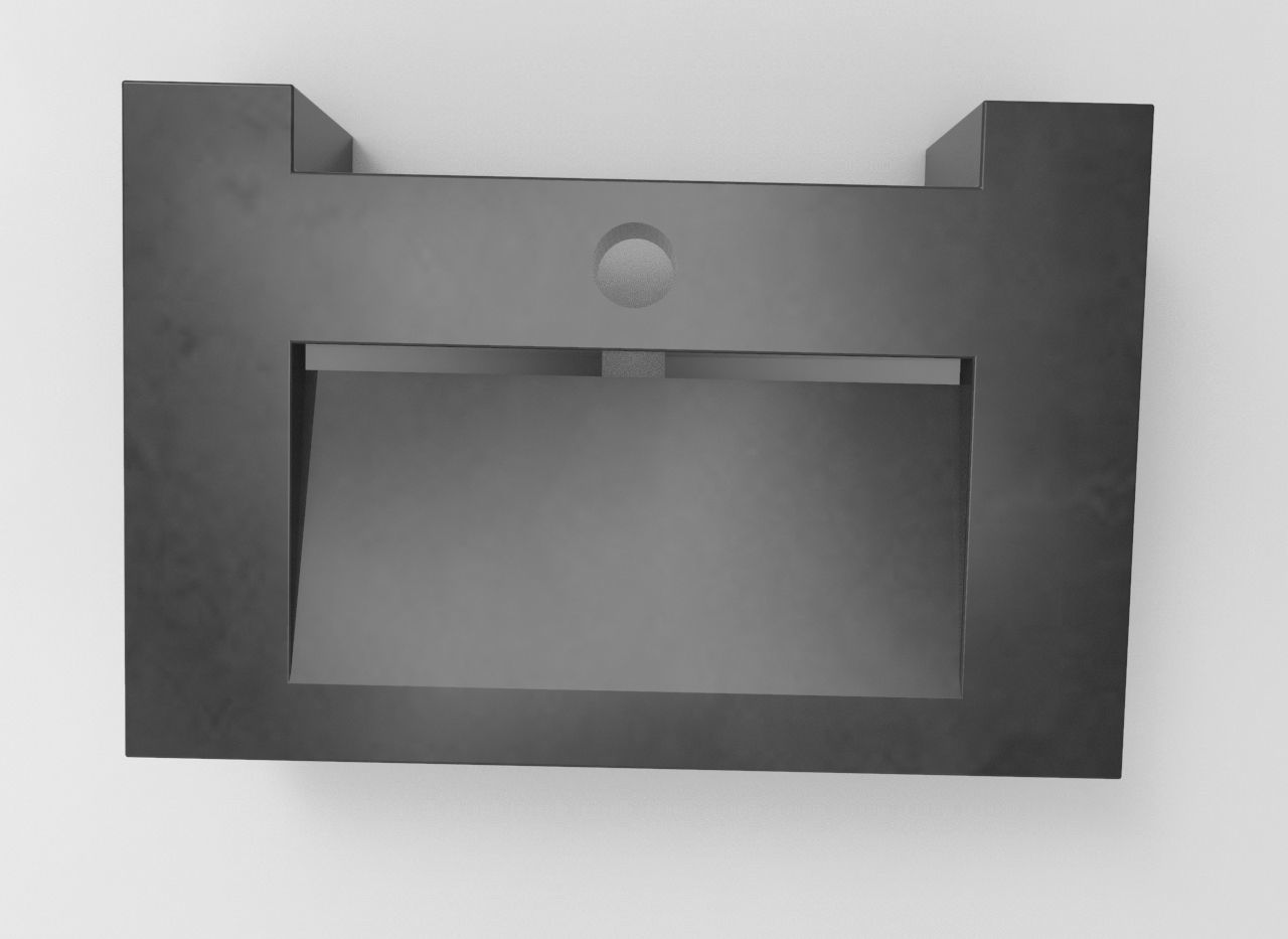 Lavamanos Rectangular  3D model_1