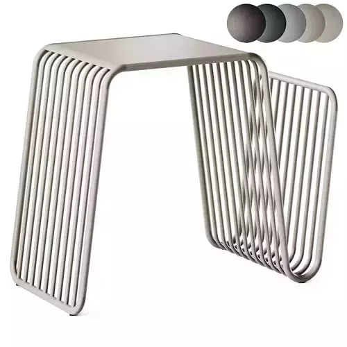 AMPM Cinera Steel Side Table