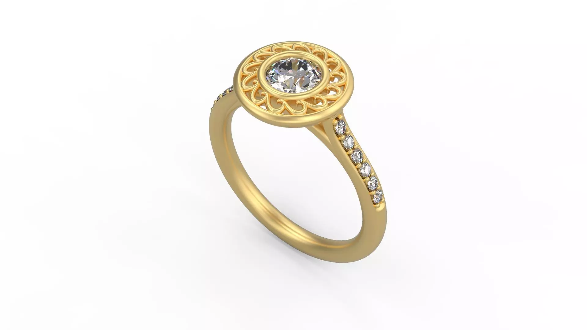 Woman Solitaire 1994 3D print model