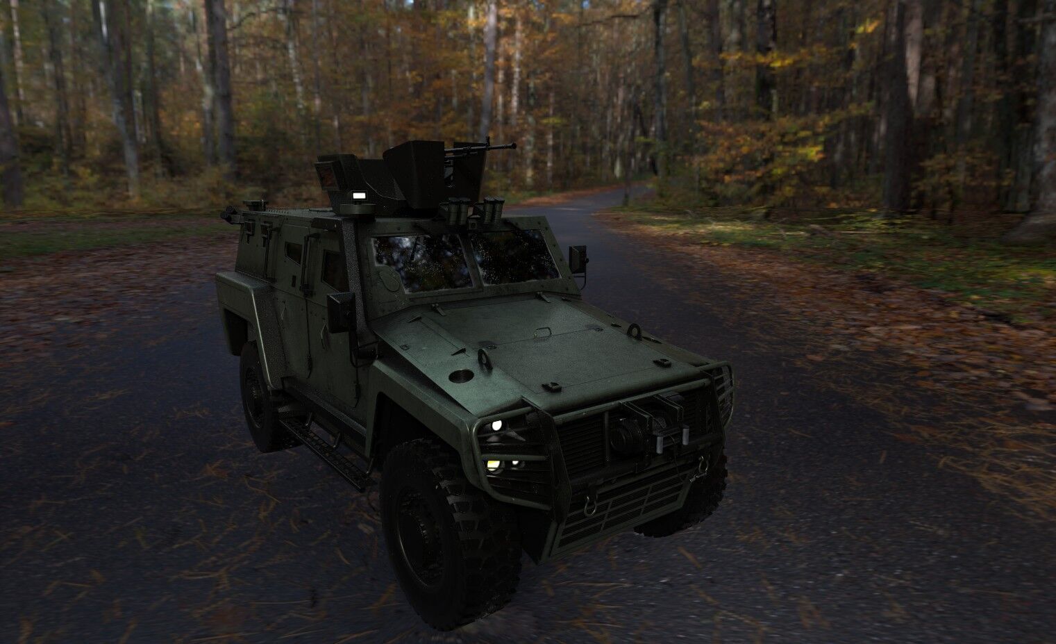 Military car COBRA 2 COBRA2 turkish Low-poly 3D model_10