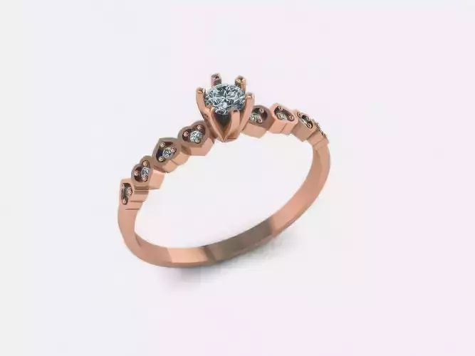 Solitaire Diamond Ring