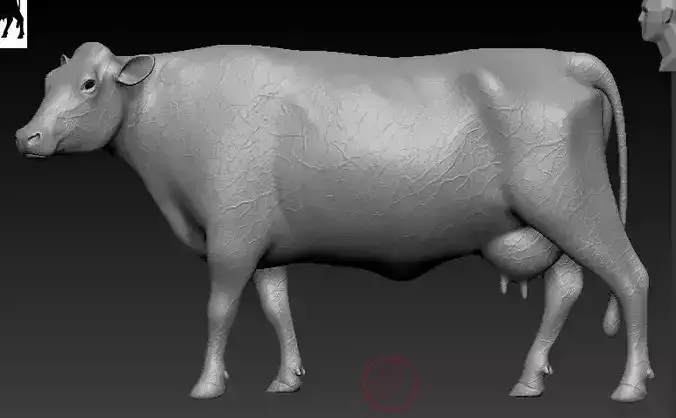 3D COW MODEL