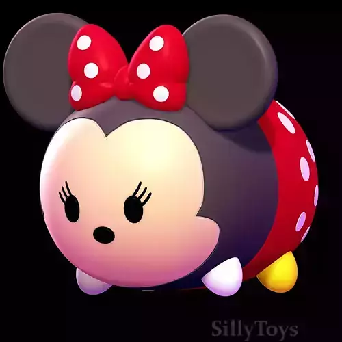 Minnie Mouse Tsum Tsum Free 3D print model