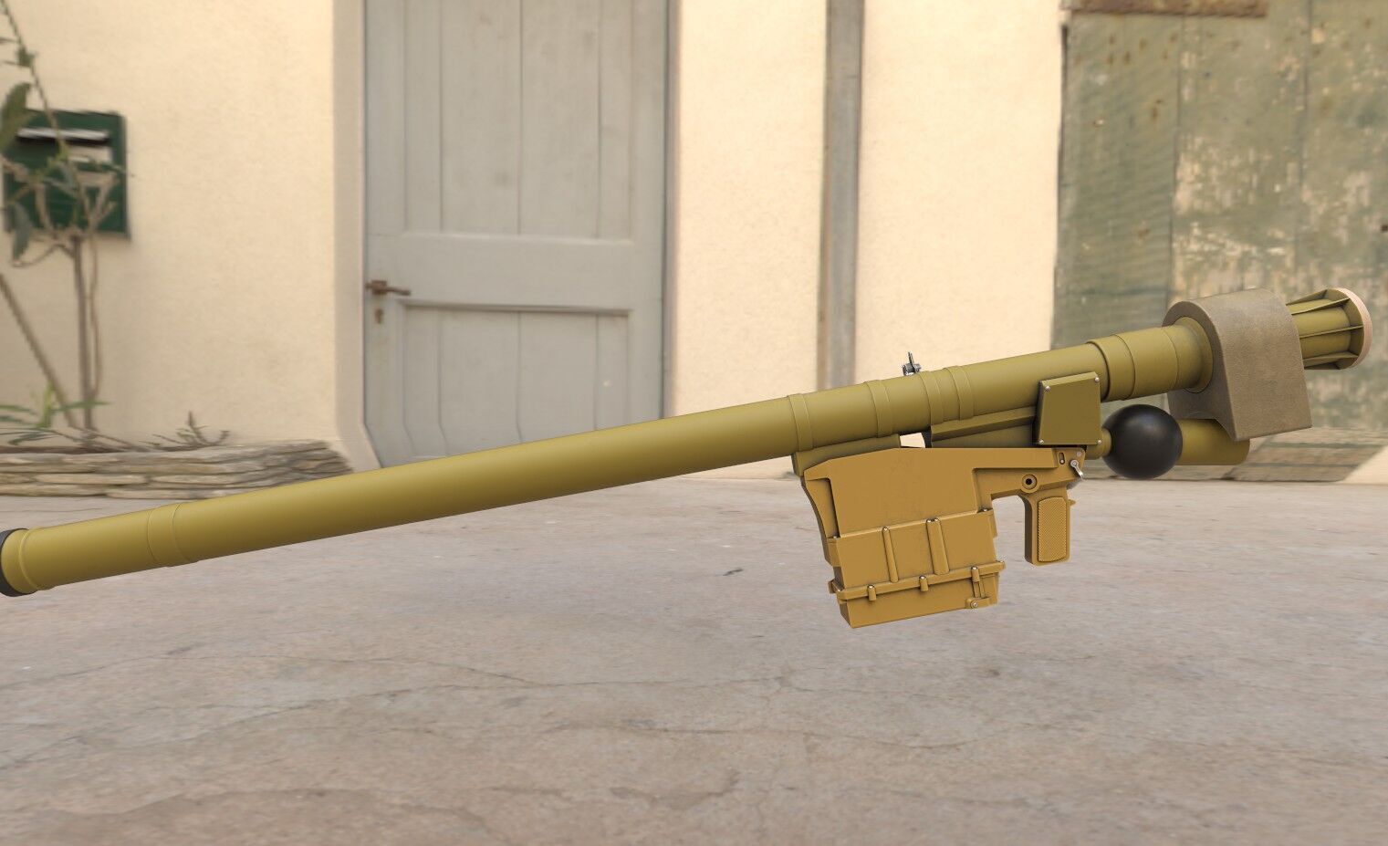 Igla short range man portable air Low-poly 3D model_3