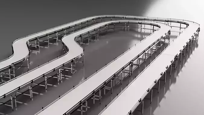 Conveyor Belt Bundle - Assembly Line