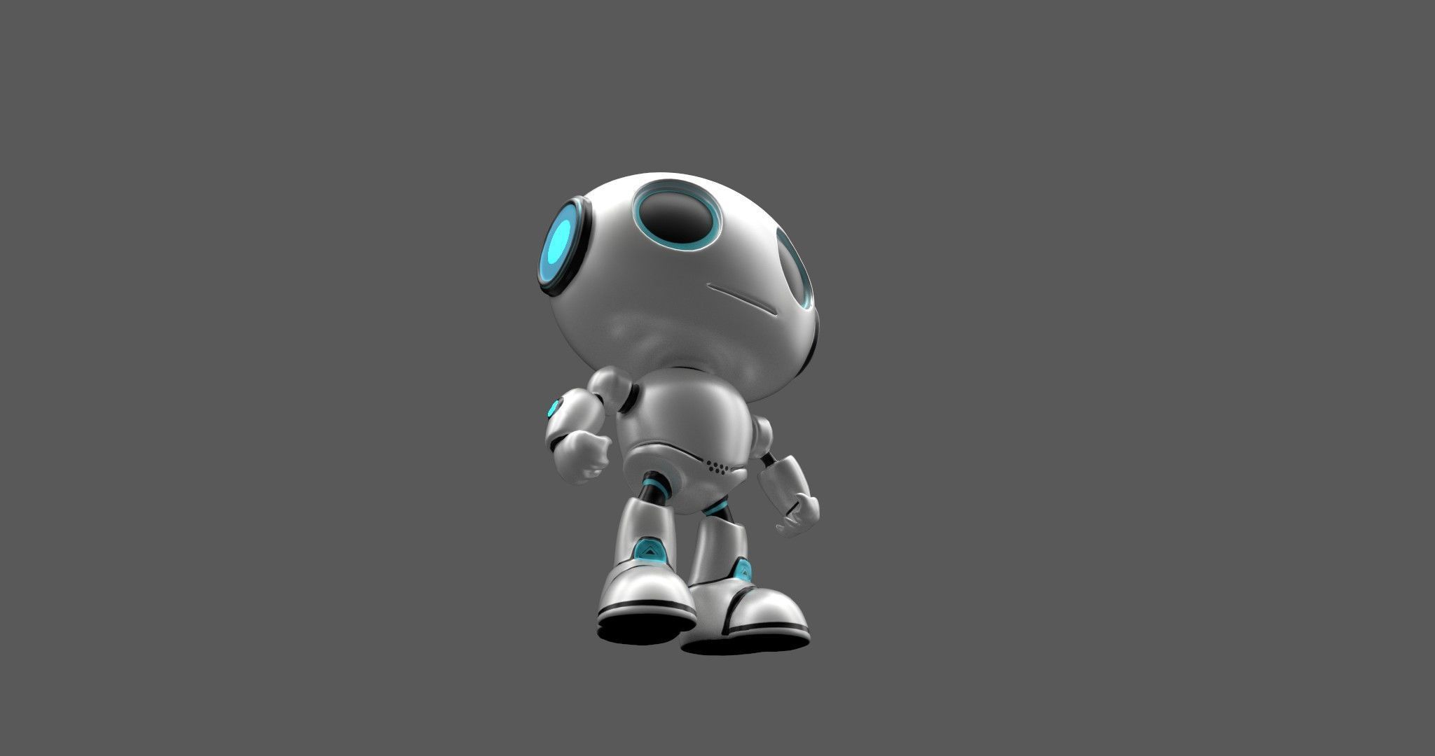 Syntho Robot 3D model_10