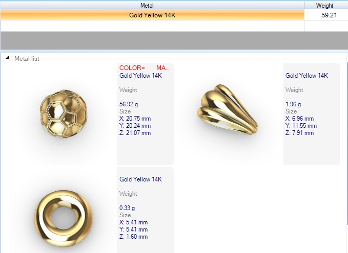 3D Solid Soccer Ball Pendant Complete Charm Necklace Jewelry  3D print model_21