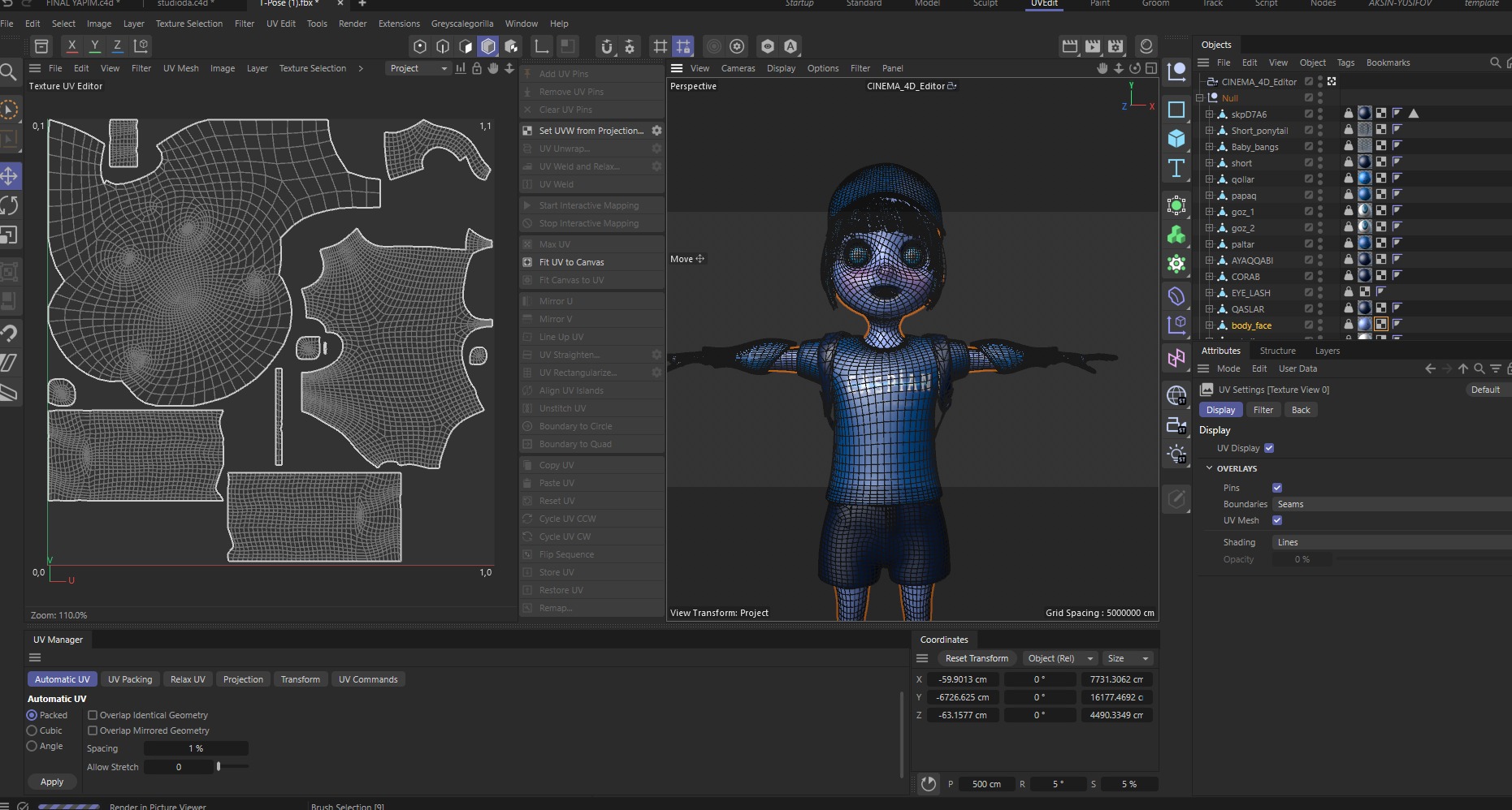 MASCOT CHARACTER Low-poly 3D model_6