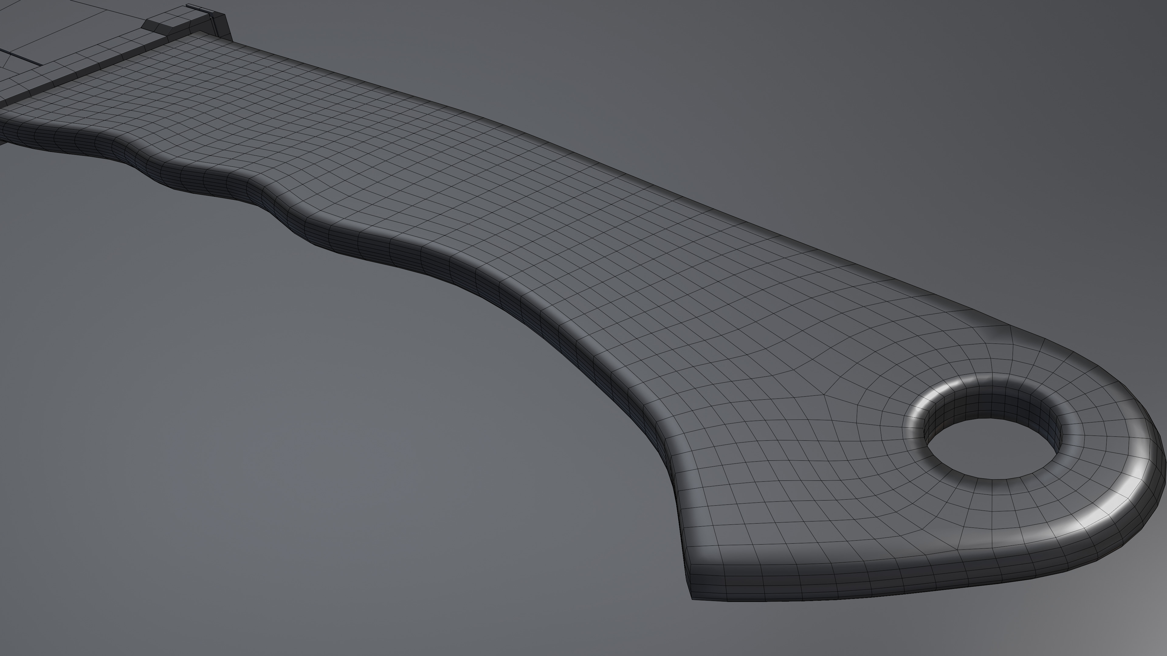 The Scrapblade Low-poly 3D model_8