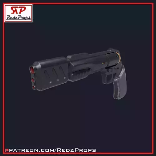 Atlantis Particle Magnum Cosplay Prop