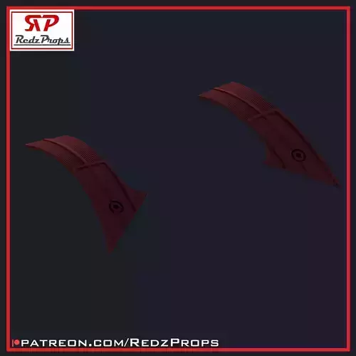 Daredevil Suit Shoulder Straps Cosplay Prop