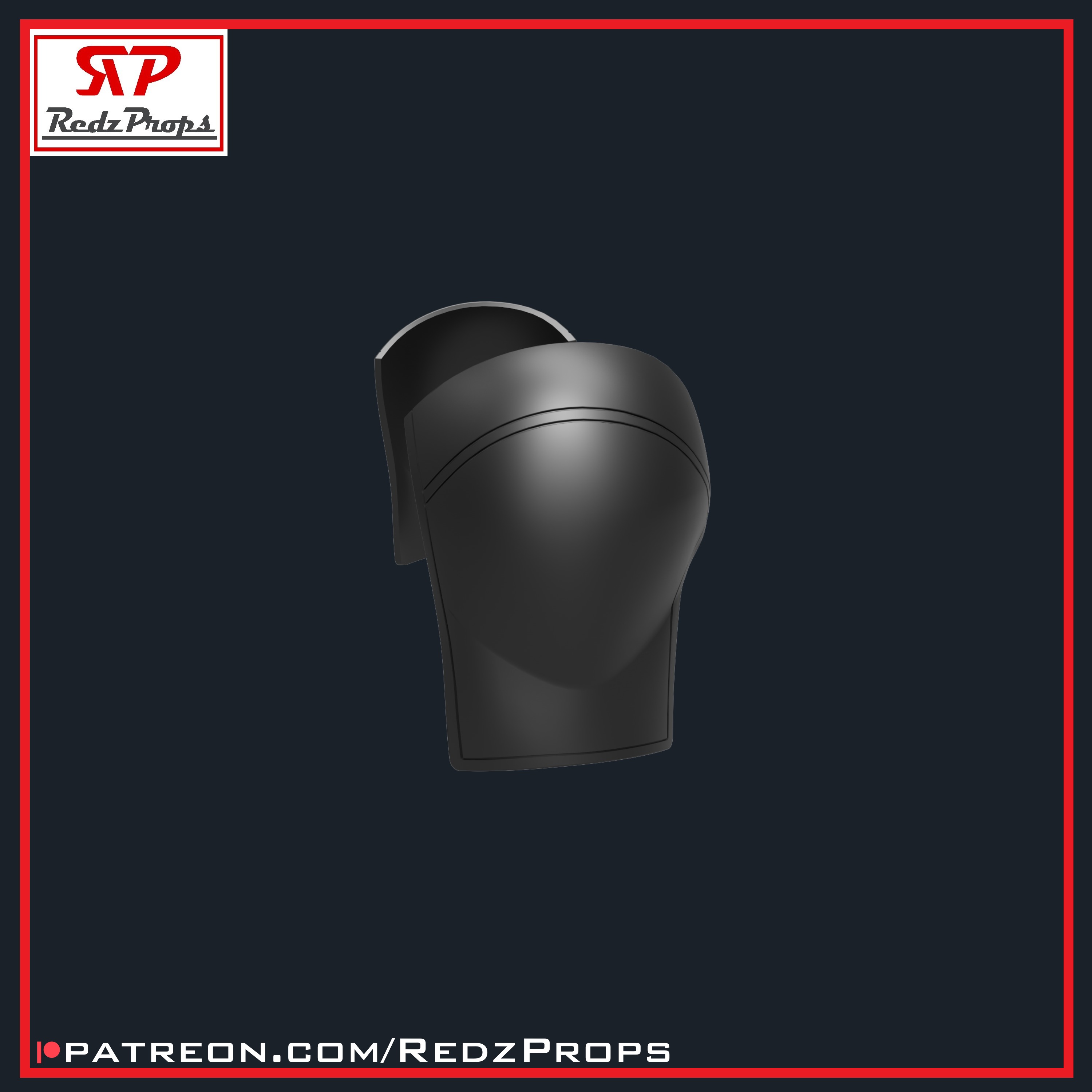 Deadpool 2 Pauldrons Cosplay Prop 3D print model_2