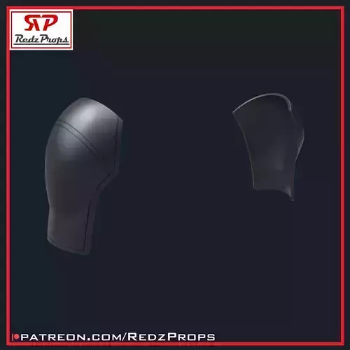 Deadpool 2 Pauldrons Cosplay Prop 3D print model