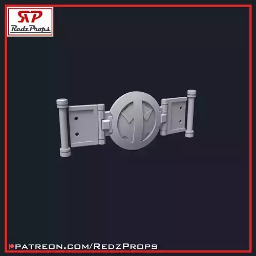 Deadpool 3 Buckle Cosplay Prop 3D print model