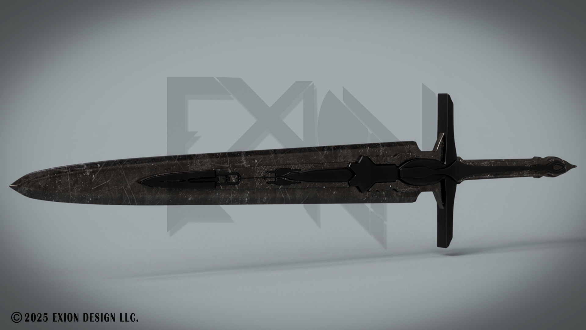 Transformers Sword of Judgment - Game-Ready - 3D-Printable Low-poly 3D model_4