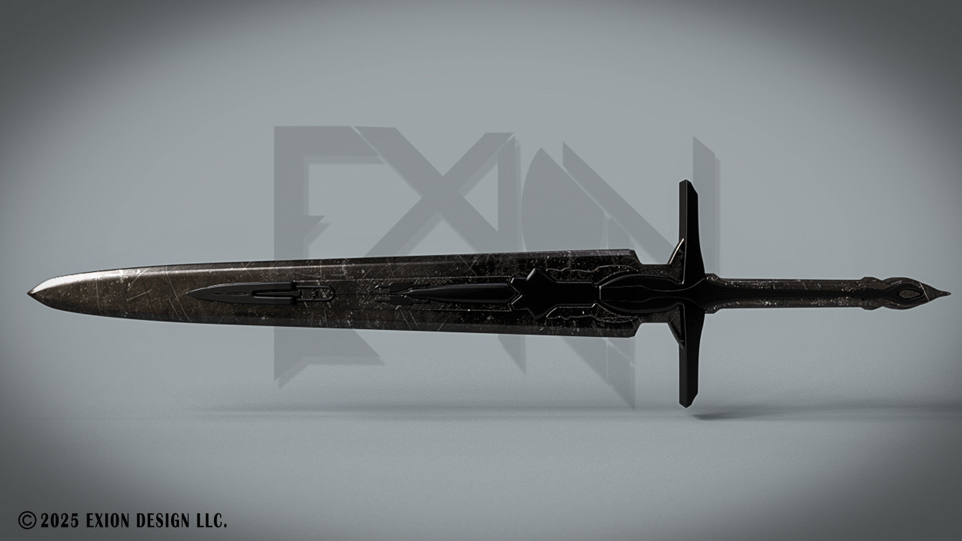 Transformers Sword of Judgment - Game-Ready - 3D-Printable Low-poly 3D model_7