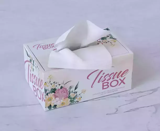 Hard Box Tissue 