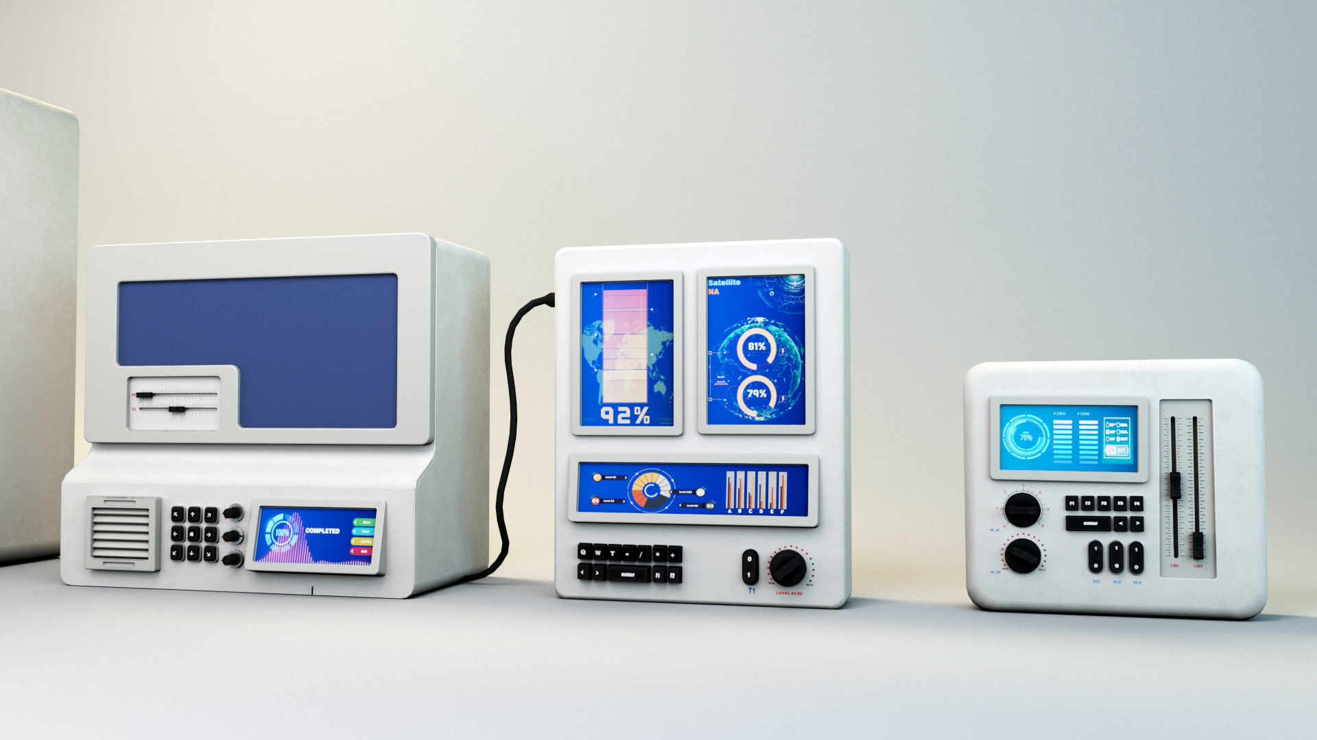 Props Sci Fi Low-poly 3D model_5